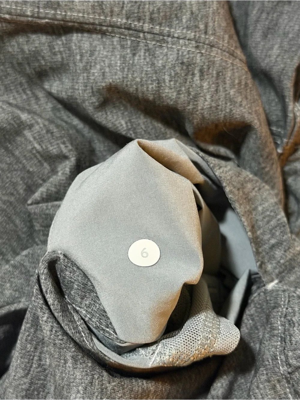lululemon athletica Gray Athletic Shorts Size 6